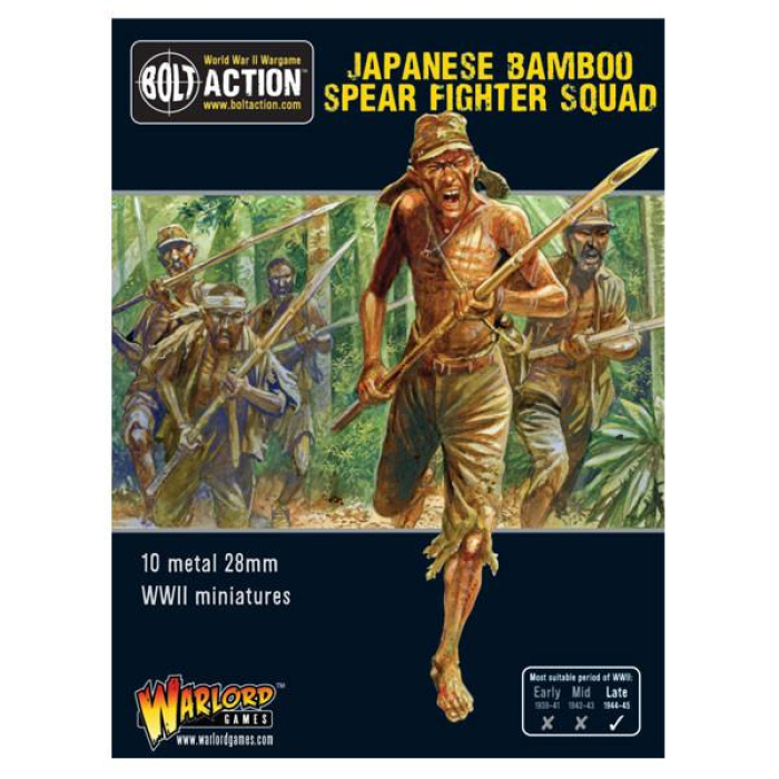 Bolt Action – Japanische Armee: Japanische Bambusspeerkämpfer-Einheit